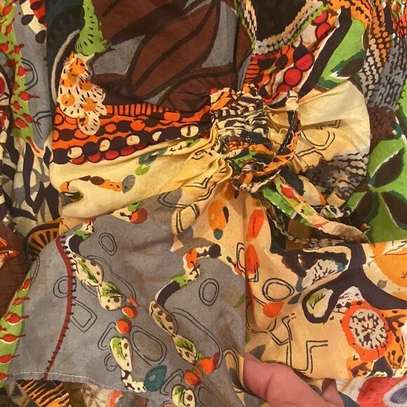 Sterling Styles size small I believe, see waist measurement long colorful skirt - Picture 4 of 11